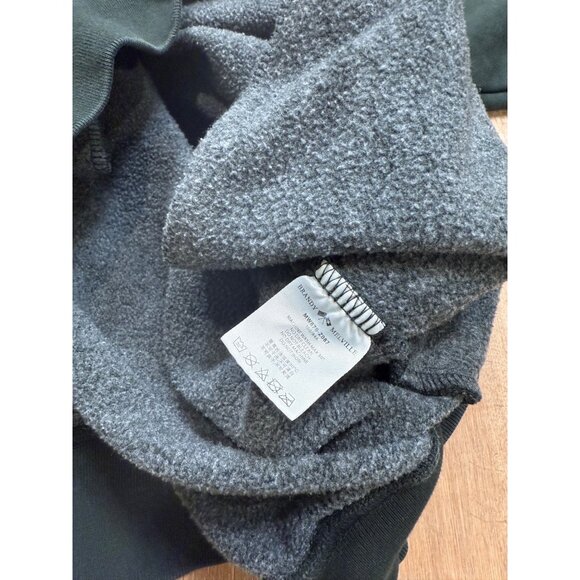 Brandy Melville Dark Green Oversized Half-Zip Pullover Sweatshirt - Picture 5 of 5